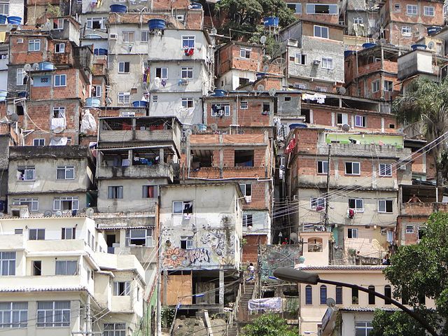 Could crypto offer economic opportunity to Brazil's poor like those living in this favela? By Leon Petrosyan via Wikimedia Commons.